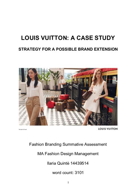 Louis Vuitton marketing strategy pdf